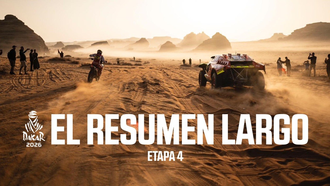 Dakar 2026 - Resumen Extendido Etapa 4 - Vid&eacute;o Dailymotion