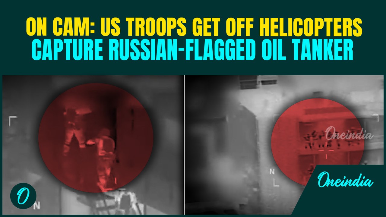 RAW FOOTAGE: US Troops SWOOP From Helicopters, CAPTURE Venezuela-Linked Tanker in CHILLING Attack