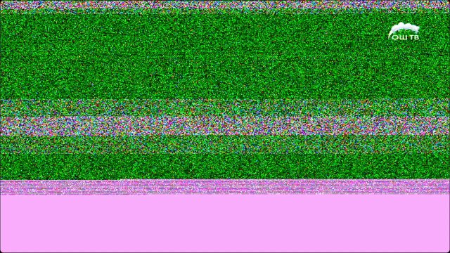 Discurso de Fin de Año en Kirguistán en Osh TV con fallos de señal (31/12/2025)