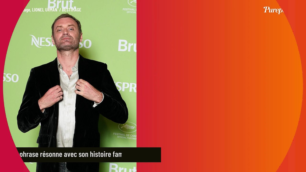 Tous les membres de la famille d'Augustin Trapenard ont eu la même fin de vie, il espère y échapper