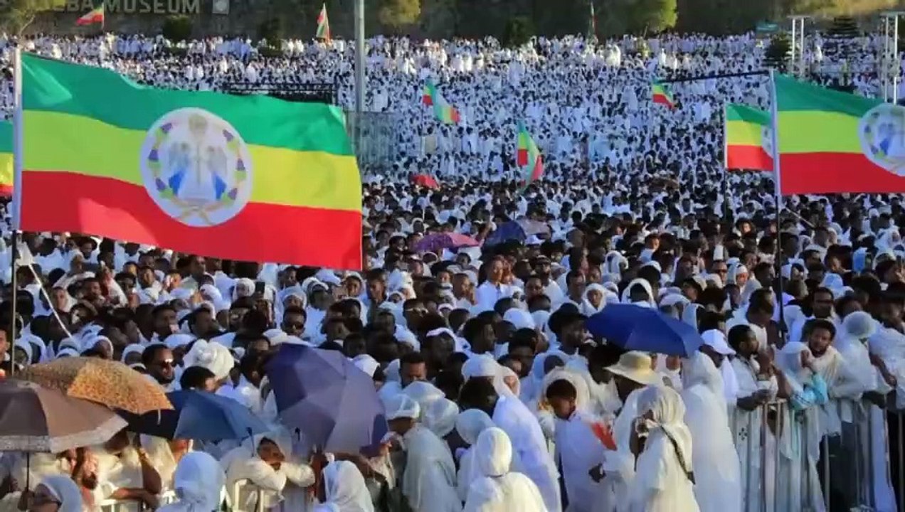 Éthiopie : les chrétiens orthodoxes célèbrent la veille de Noël