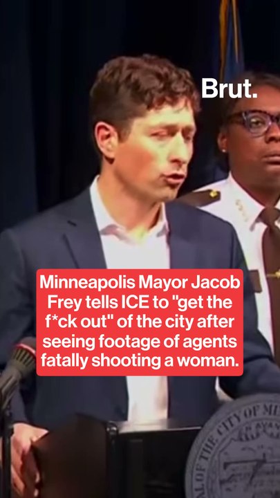 Minneapolis mayor tells ICE to "get the f*ck out" of the city after ICE kills a woman.