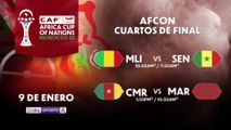 Los Cuartos de Final de la #AFCON2025 inician mañana. Mali vs Senegal y Camerún vs Marruecos por #beINSPORTS