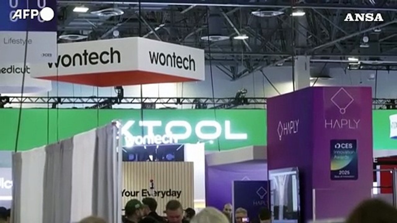 Ces 2026 a Las Vegas, al via la fiera tech nel segno di robot e IA
