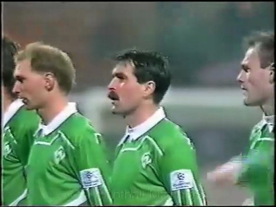 1993-94 UEFA Champíons League - Werder Bremen v. Anderlecht