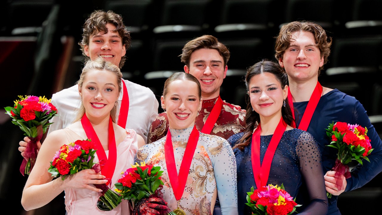 2026 Canadian National Skating Championships - Junior Men & Ice Dance - Victory Ceremonies