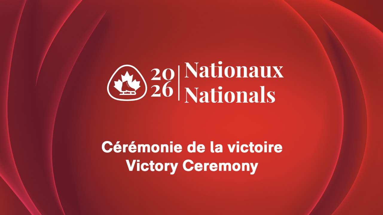 Championnats nationaux canadiens de patinage 2026 - Ceremonie de la Victorie - Hommes Junior et Danse Junior