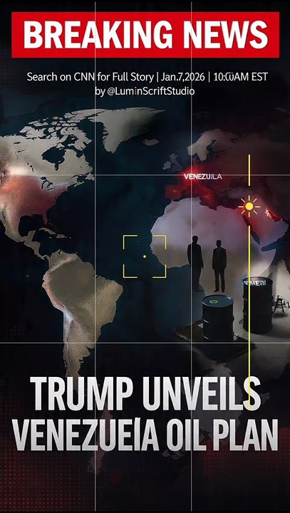Trump Announces Venezuela Oil Plan  Greenland Options  @LuminScriptStudio