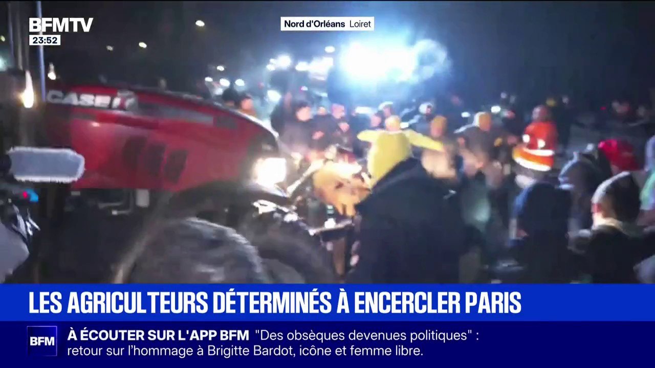 Colère agricole: une centaine de tracteurs de la Coordination rurale en route vers la capitale pour continuer à faire pression