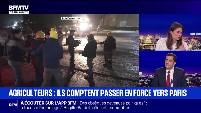 Les agriculteurs déterminés à encercler Paris - 07/01