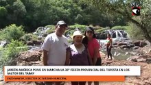 Jardín América pone en marcha la 38° Fiesta Provincial del Turista en los Saltos del Tabay