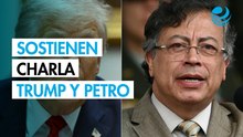 Trump y Petro sostienen llamada "cordial" en medio de amenazas de EU a Colombia