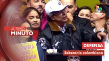 Movilización histórica en Colombia contra las declaraciones intervencionistas de Trump