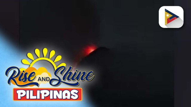 Lava dome ng Bulkang #Mayon, nag-collapse kagabi ayon sa Phivolcs