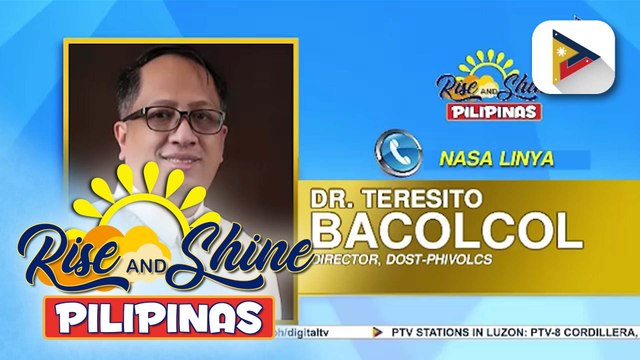 Panayam kay Phivolcs Director Teresito Bacolcol hinggil sa nagpapatuloy na pag-aalburoto ng Bulkang #Mayon