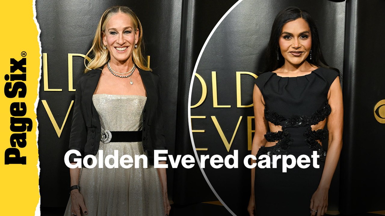 Golden Eve red carpet: Sarah Jessica Parker, Kristin Davis, Mindy Kaling and more of the best celebrity looks