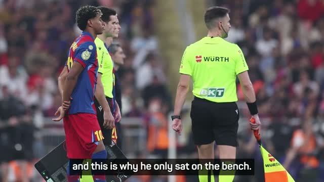 No Lamine Yamal injury concern for Flick despite coming off bench