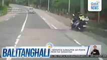 Motorcycle rider, patay matapos sumalpok sa poste at makaladkad ng kasunod na sasakyan | Balitanghali