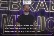 Professor e especialista em Ensino Ivo Lavor faz análise do baixo desenpenho de Cajazeiras no IDEB