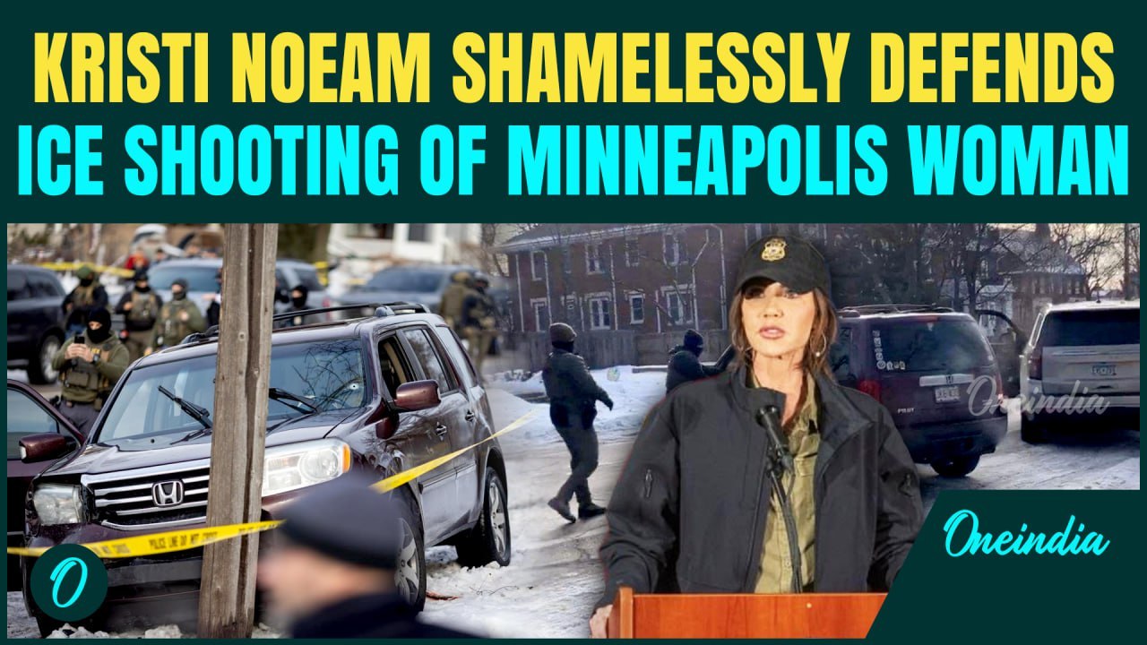 U.S. BREAKING: Kristi Noem DEFENDS Fatal ICE Shooting Of Minneapolis Woman | ‘Totally Justified...'