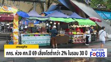 กกร. ห่วงศก.ปี 69 เสี่ยงโตต่ำ รอบ 30 ปี | เนชั่นโฟกัส | 8 ม.ค. 69 | PART 2
