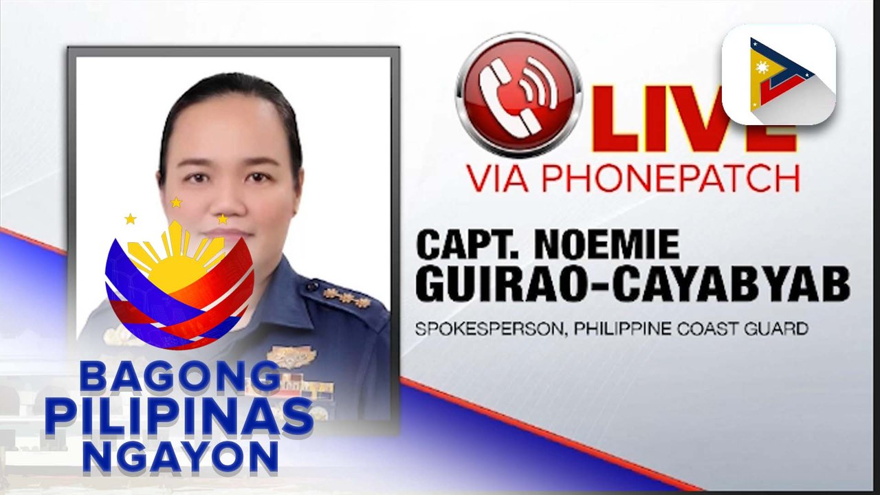 Panayam kay Philippine Coast Guard Spokesperson, Capt. Noemie Cayabyab ukol sa assistance at deployment ng PCG para sa #Traslacion2026 ngayong taon at sa mga apektado ng Bulkan #Mayon