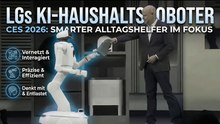 LGs Haushaltsroboter interagiert mit Geräten & denkt mit