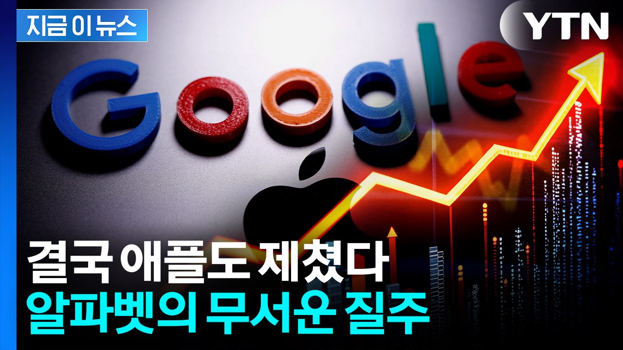 알파벳, 애플 밟고 시총 2위 쾌거...주가 상승률 무려 65% [지금이뉴스] / YTN