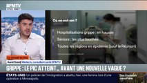 Le pic de l'épidémie de grippe atteint mais Santé publique France prévient qu'il pourrait n'être que provisoire