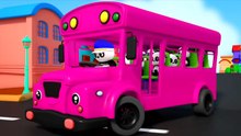 Wheels on the Bus | Nursery Rhymes & Baby Songs for Kids | Preschool Learning Cartoon