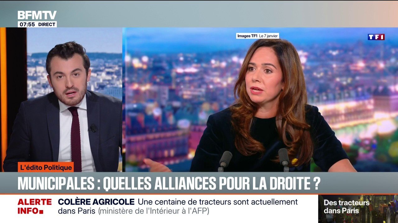 ÉDITO - Candidature de Sarah Knafo à la mairie de Paris: "La droite ne pourra peut-être pas faire l'économie de ce débat si elle veut rêver, dans la capitale, plus grand que l'opposition"