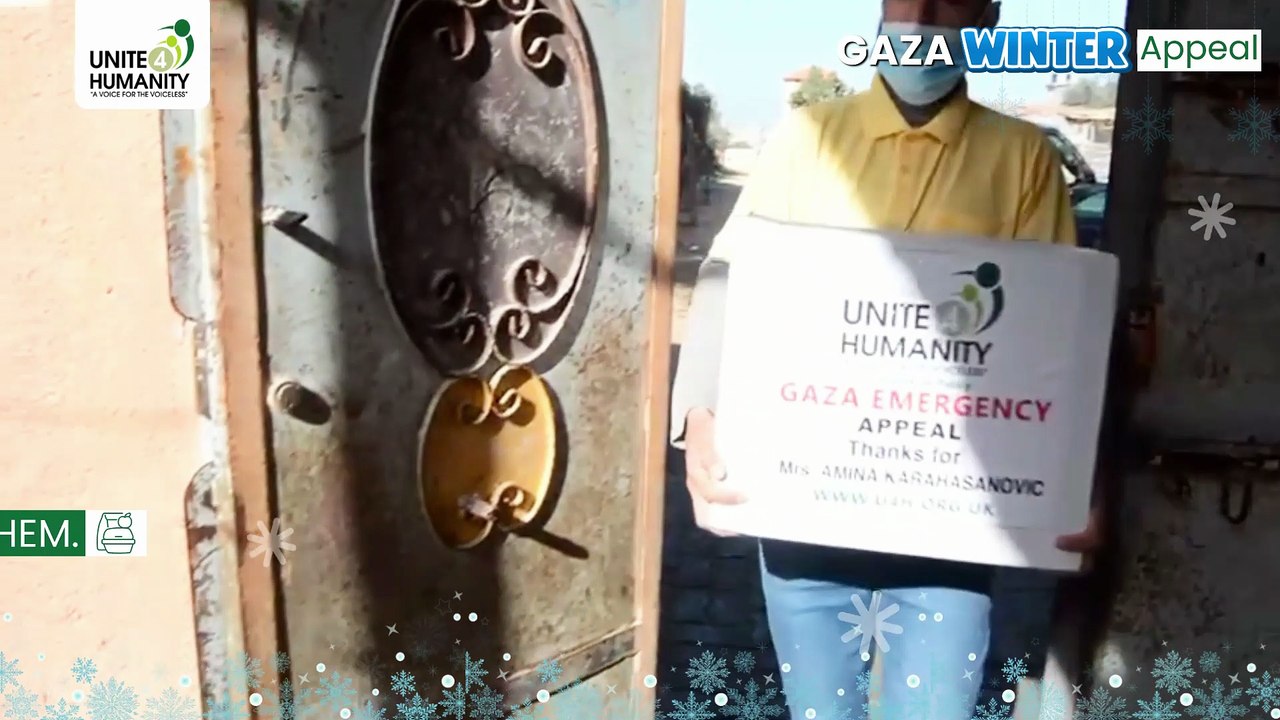 Gaza Winter Appeal | £30 Feeds a Family, £15 Gives a Blanket