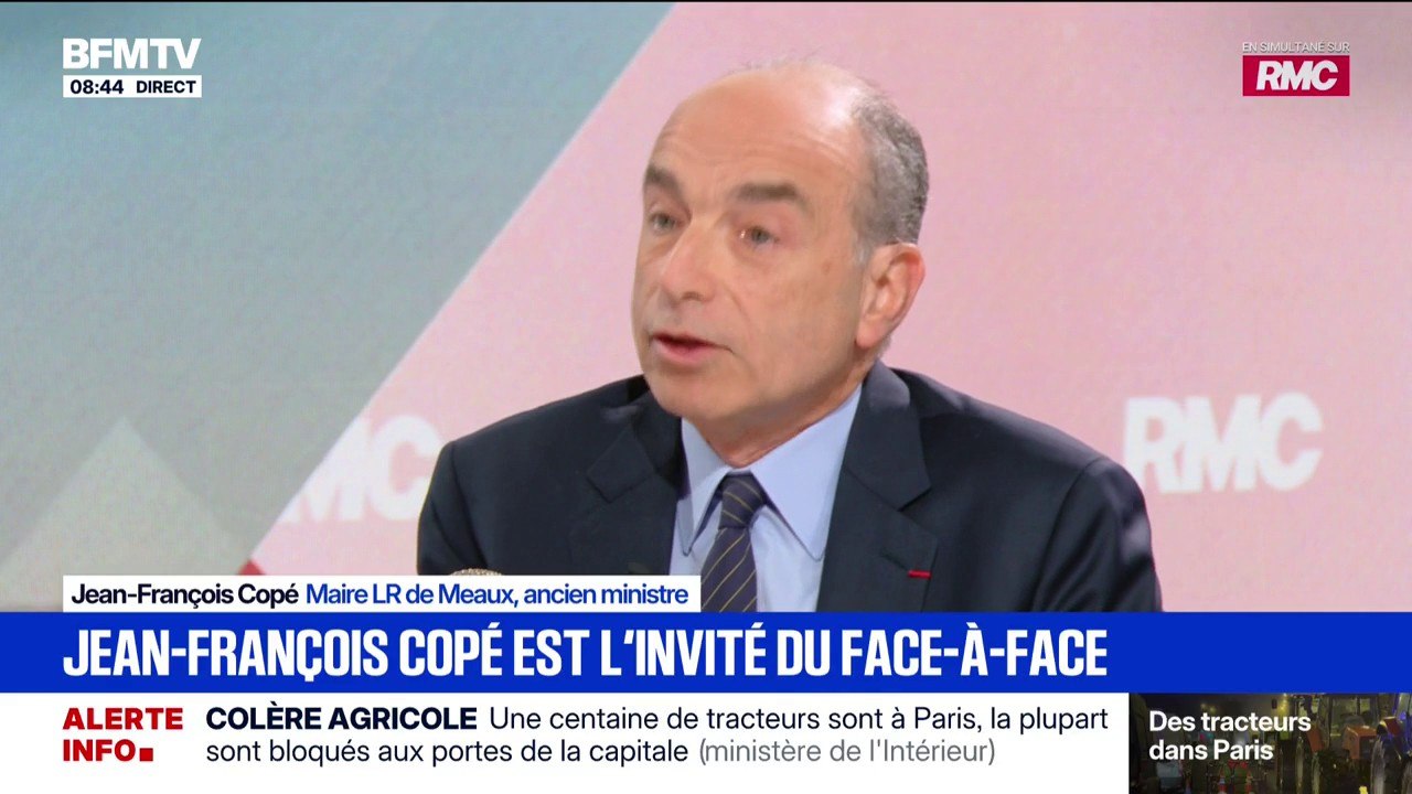 Jean-François Copé (LR) affirme que Les Républicains "n'ont rien avoir avec Sarah Knafo ou Éric Zemmour"