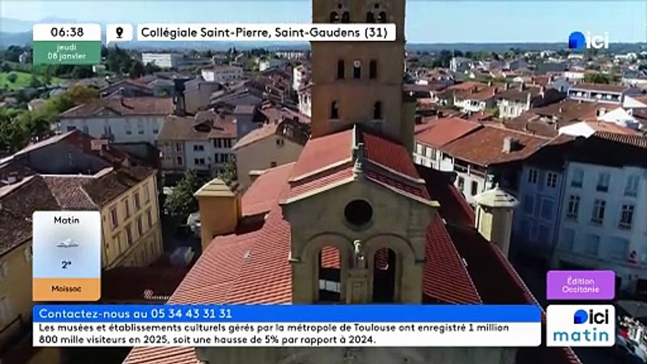 08/01/2026 - ici matin par ici Occitanie en vidéo