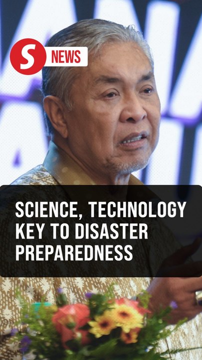 Disaster preparedness must be based on science, technology, says Zahid