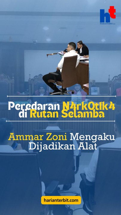 Peredaran N4rk0t1k4 di Rutan Salemba, Ammar Zoni Mengaku Dijadikan Alat