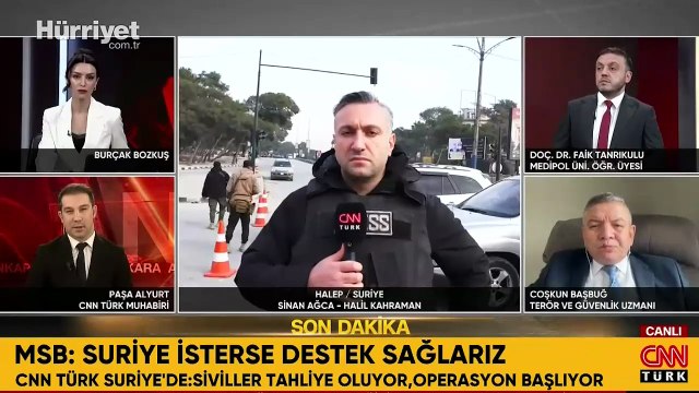 MSB: Suriye isterse destek sağlarız