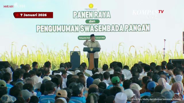 Presiden Prabowo Ungkap Janji Mentan Amran: Sebentar Lagi Indonesia Bisa Swasembada Jagung