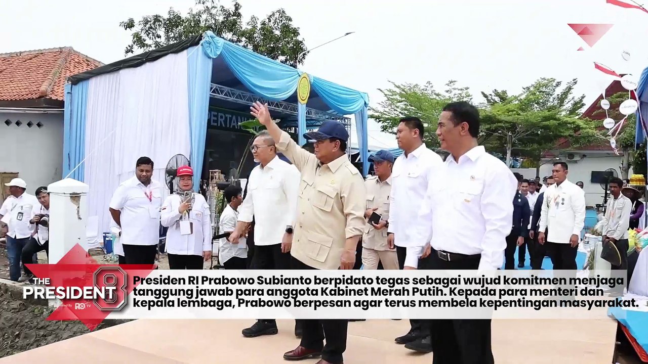 Prabowo Tegaskan Pentingnya Pejabat Paham Pasal 33 UUD 1945 Kalau Tidak, Keluar Saja!