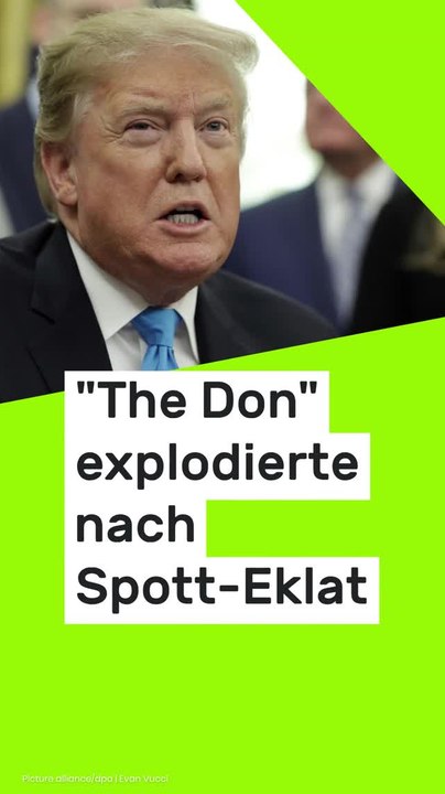 No Glomex Donald Trump: Insider berichtet - 'The Don' explodierte nach Spott-Eklat