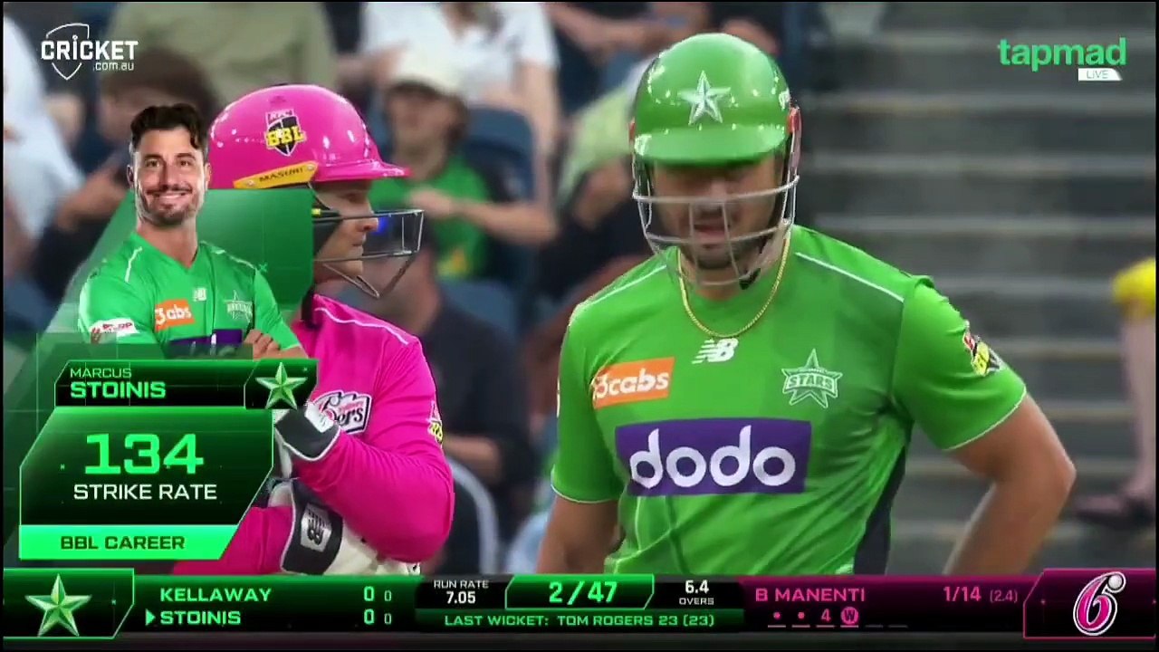 Thrilling BBL Match 27! Sydney Sixers vs Melbourne Stars Highlights | SS vs MS 2026