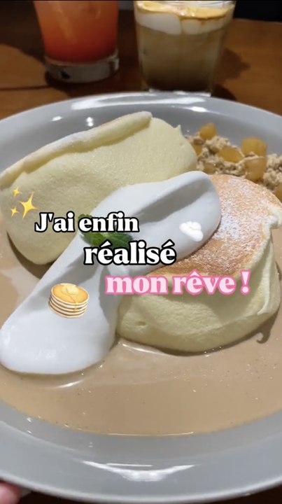 OMG de vrai soufflés PANCAKES ??? 🥹🥞