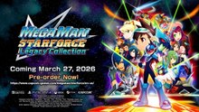 Mega Man Star Force Legacy Collection Official Release Date Trailer