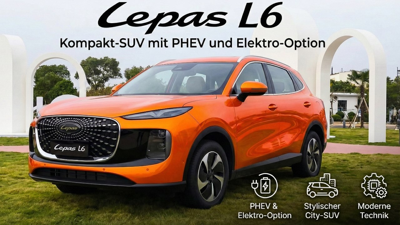 Elektro oder Plug-in-Hybrid? Lepas L6 bringt beides an den Start