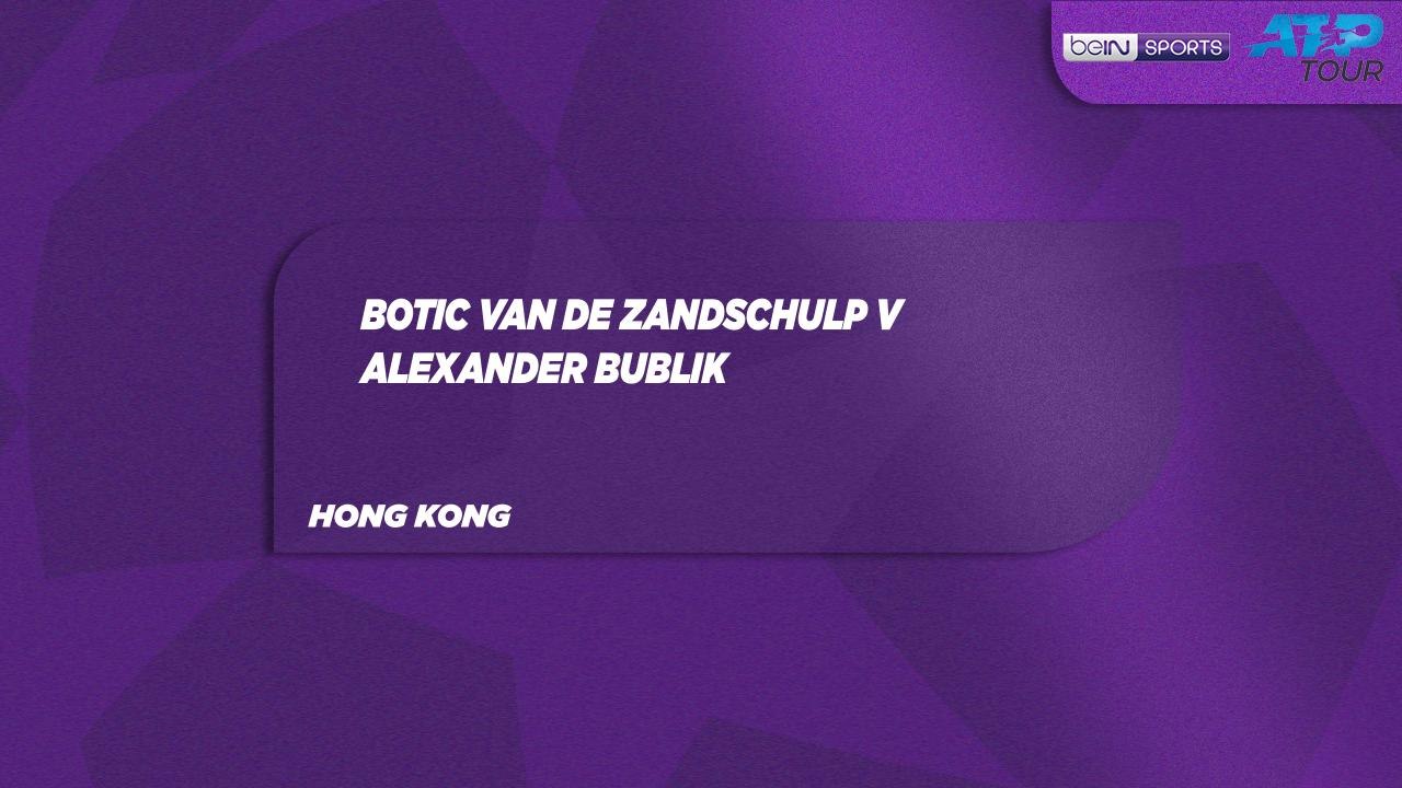 B. van de Zandschulp vs. A. Bublik Match Highli...