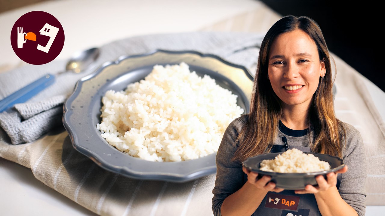 Cómo hacer el ARROZ BLANCO PERFECTO como lo hacen los asiáticos