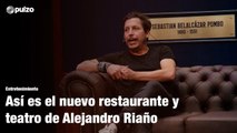Así es el nuevo restaurante y teatro de Alejandro Riaño, inspirado en 'Juanpis' González  | Pulzo