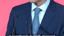 Sánchez: Sánchez: "Dentro de unas semanas nuestra Constitución alcanzará el privilegio de ser la más longeva de nuestra historia"