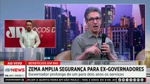 Romeu Zema amplia segurança policial a ex-governadores