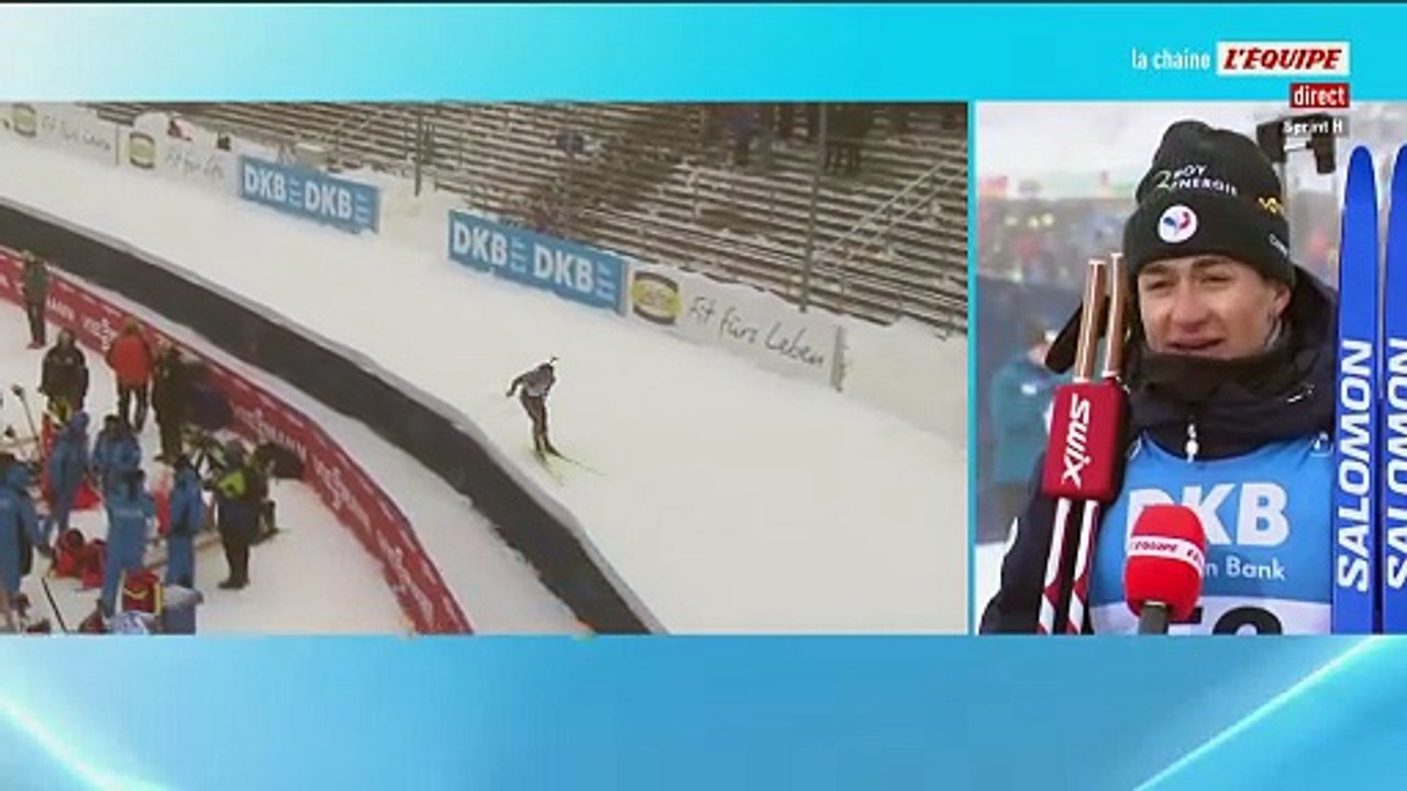 « Cette double faute me déçoit » : Éric Perrot, 6e du sprint d'Oberhof, contrarié au tir mais rassuré sur les skis - Biathlon - Coupe du monde (H)